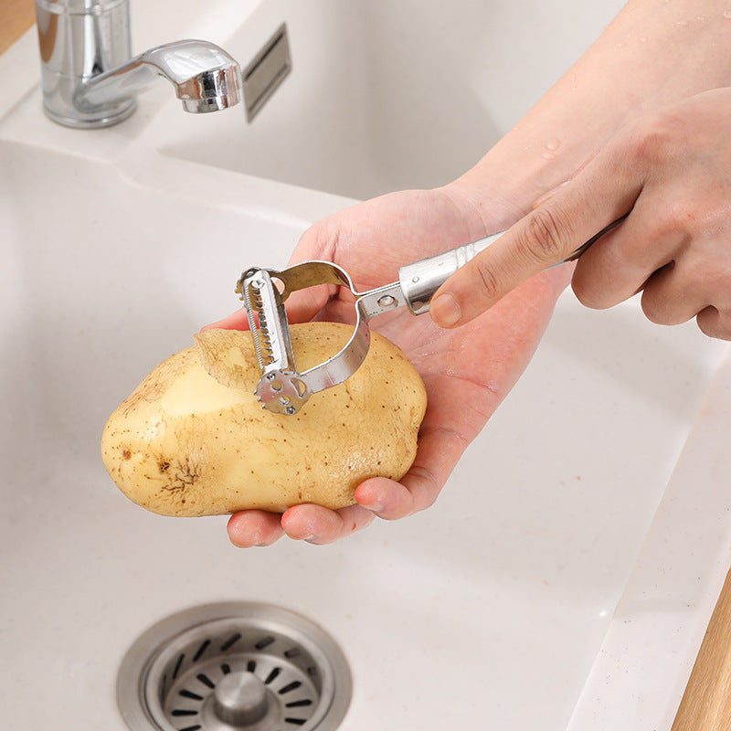 Multi-functional Stainless Steel Potato and Fruit Planer